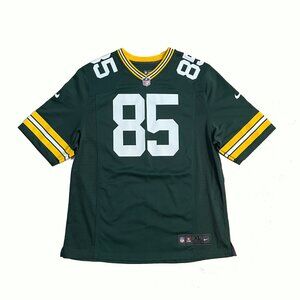 Nike On Field Greg Jennings Green Bay Packers NFL Jersey #85 Size XL